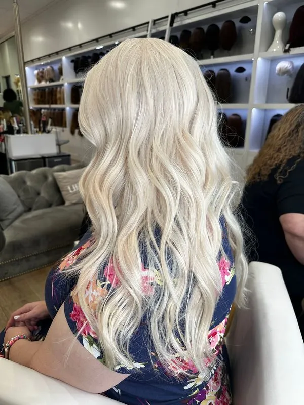 24" Gisele Silk Top Wig Ice Blonde