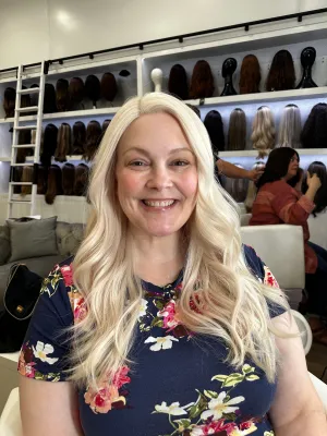24" Gisele Silk Top Wig Ice Blonde
