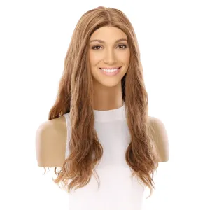 24" Gisele Silk Top Wig Strawberry Blonde Wavy