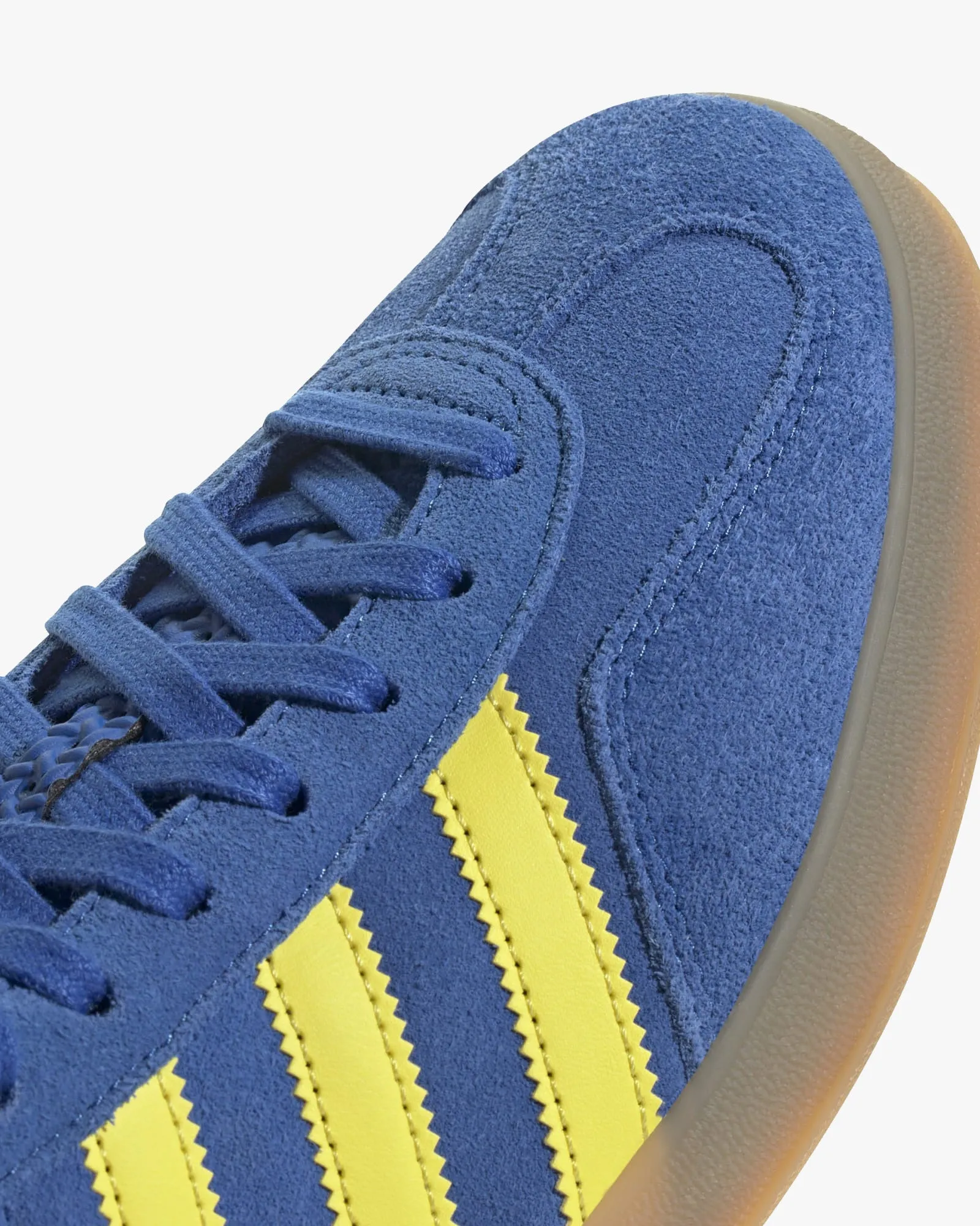 Adidas Gazelle Indoor - Blue / Pure Sulfur / Gum