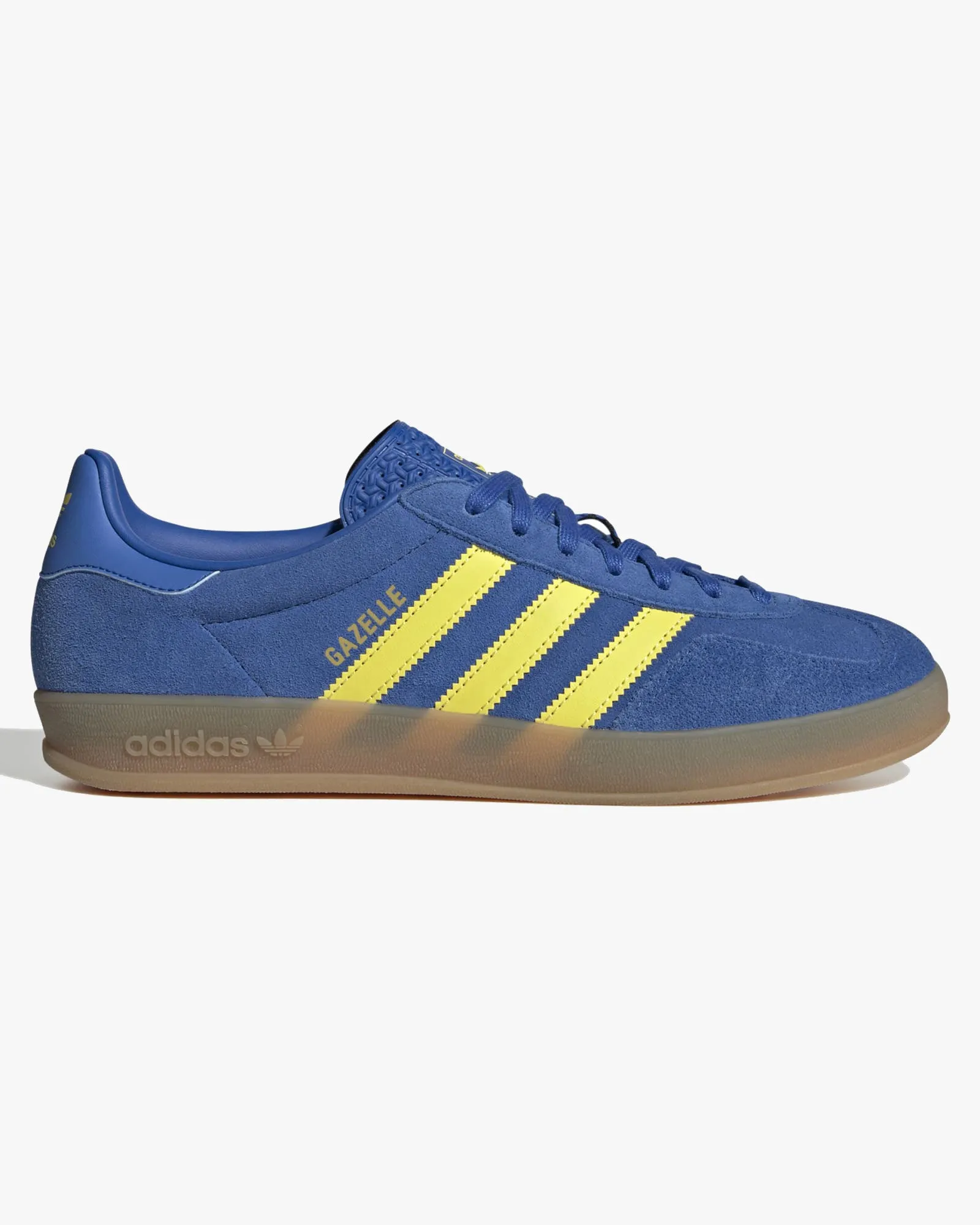 Adidas Gazelle Indoor - Blue / Pure Sulfur / Gum