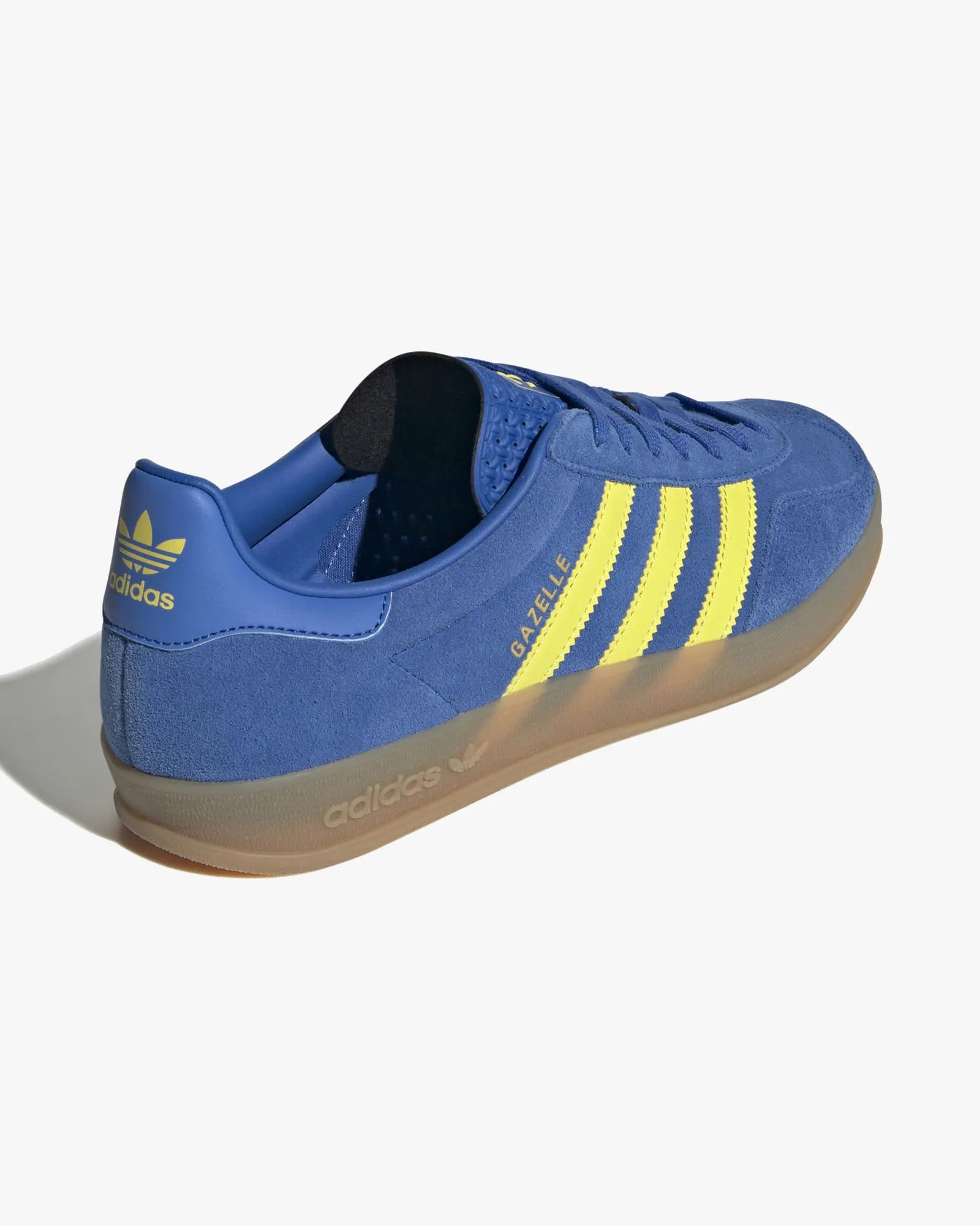 Adidas Gazelle Indoor - Blue / Pure Sulfur / Gum