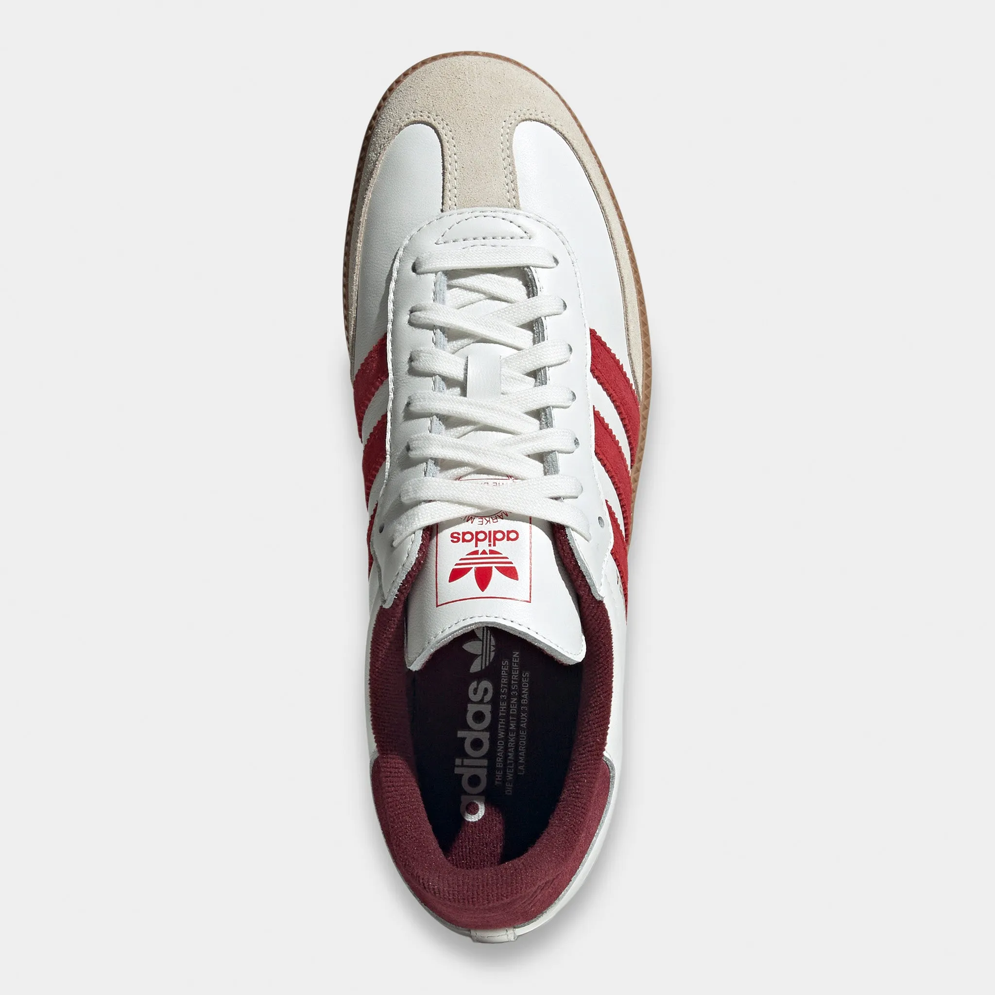 adidas Samba OG Off White / Better Scarlet - Shadow Red
