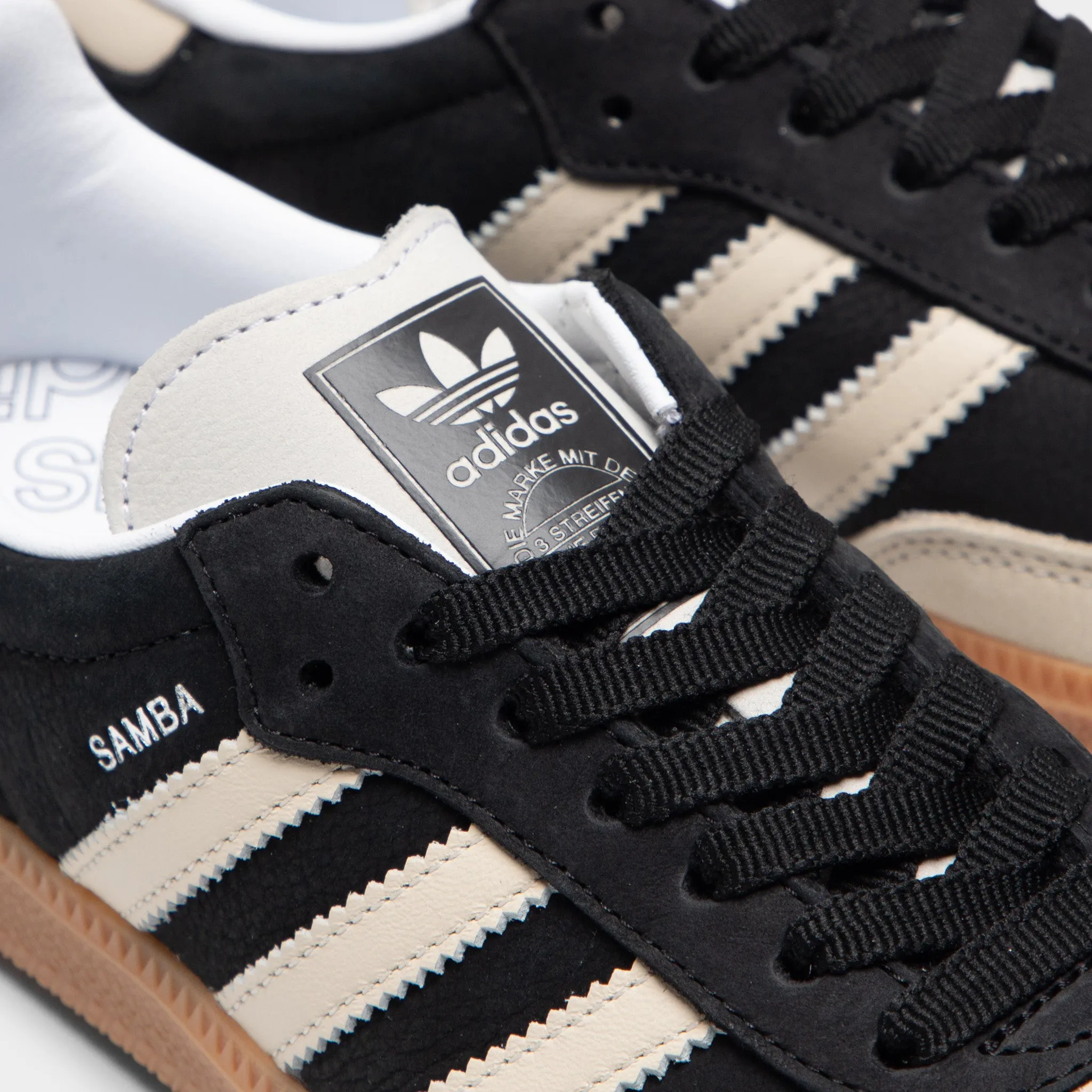 adidas Women's Samba OG Core Black / Wonder White - Silver Met.