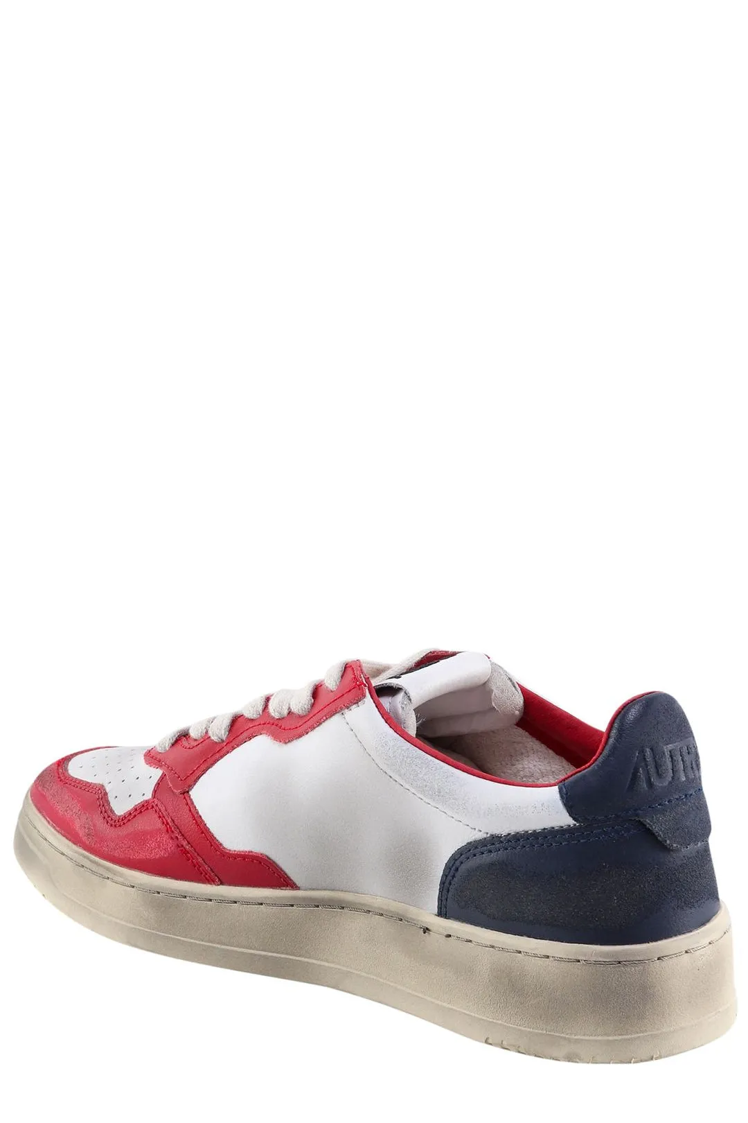 Autry Medalis Super-Vintage Lace-Up Sneakers