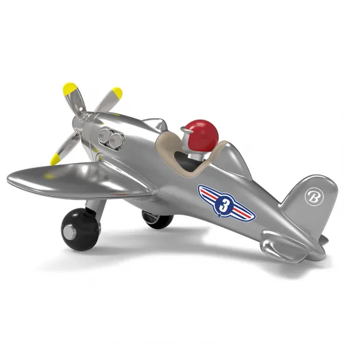 Baghera Jet Plane Silver