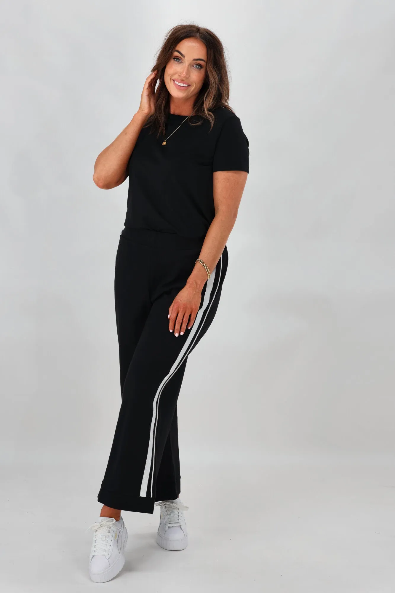Betty Basics Tre's Bien Ponte Jogger Black