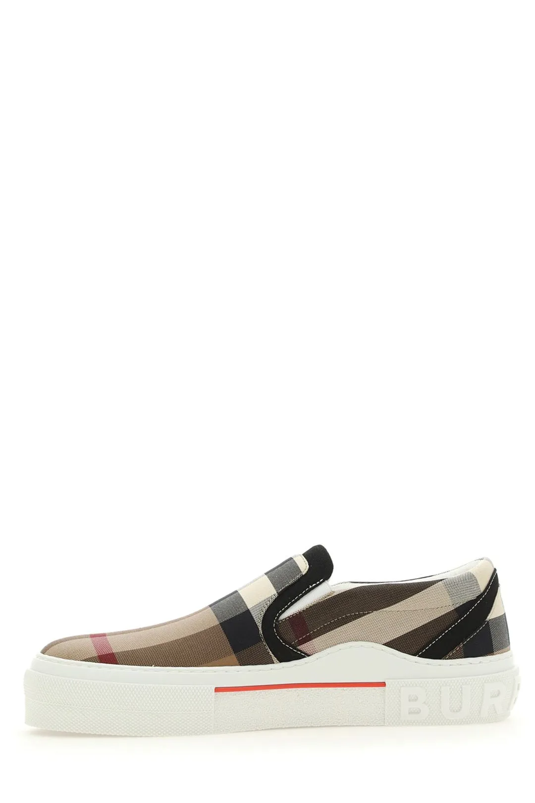 Burberry Curt Vintage Check Slip-On Sneakers