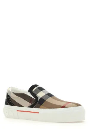 Burberry Curt Vintage Check Slip-On Sneakers