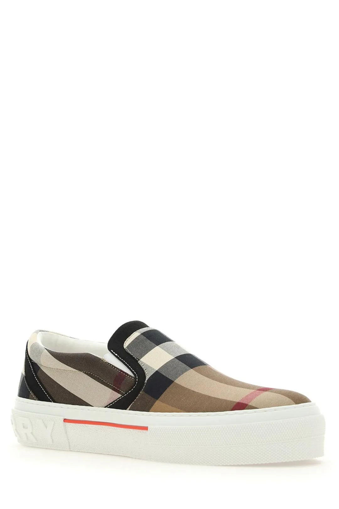Burberry Curt Vintage Check Slip-On Sneakers
