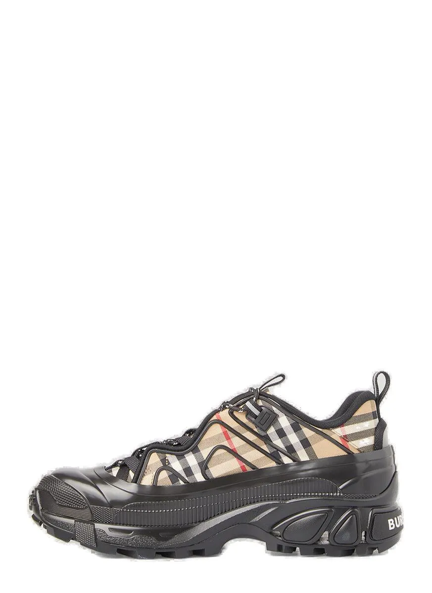 Burberry Vintage Check Arthur Lace-Up Sneakers