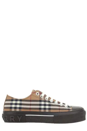 Burberry Vintage Check Lace-Up Sneakers