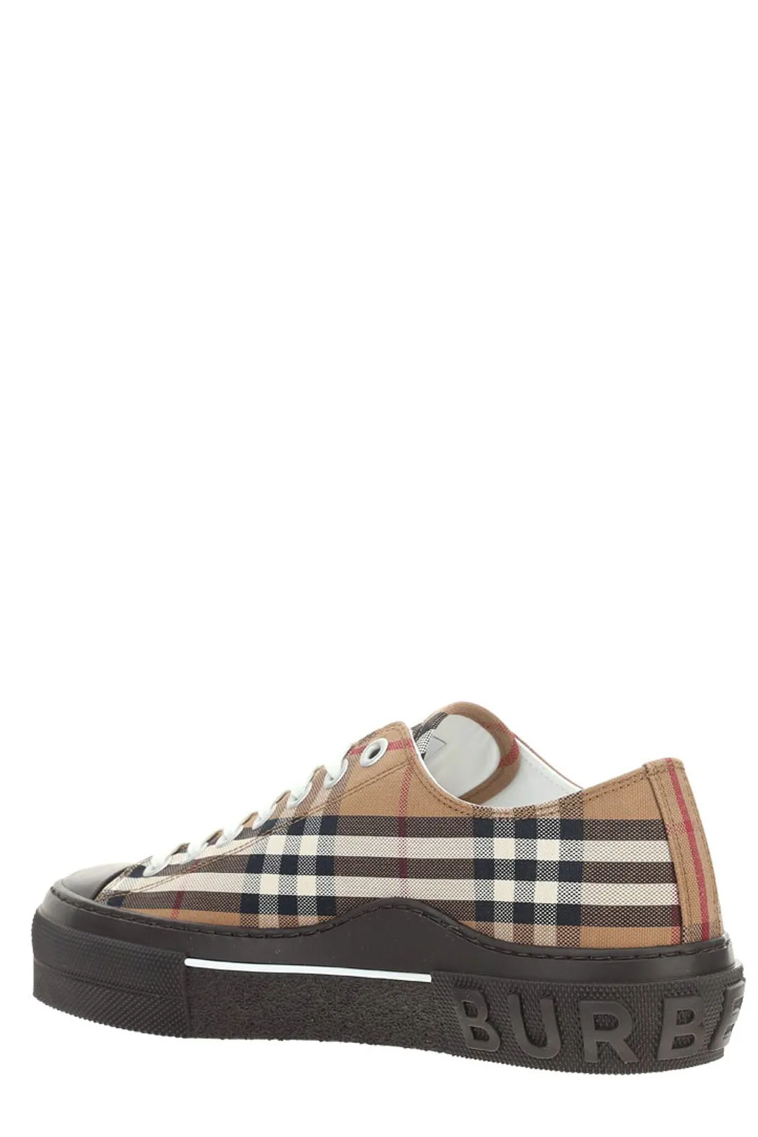 Burberry Vintage Check Lace-Up Sneakers
