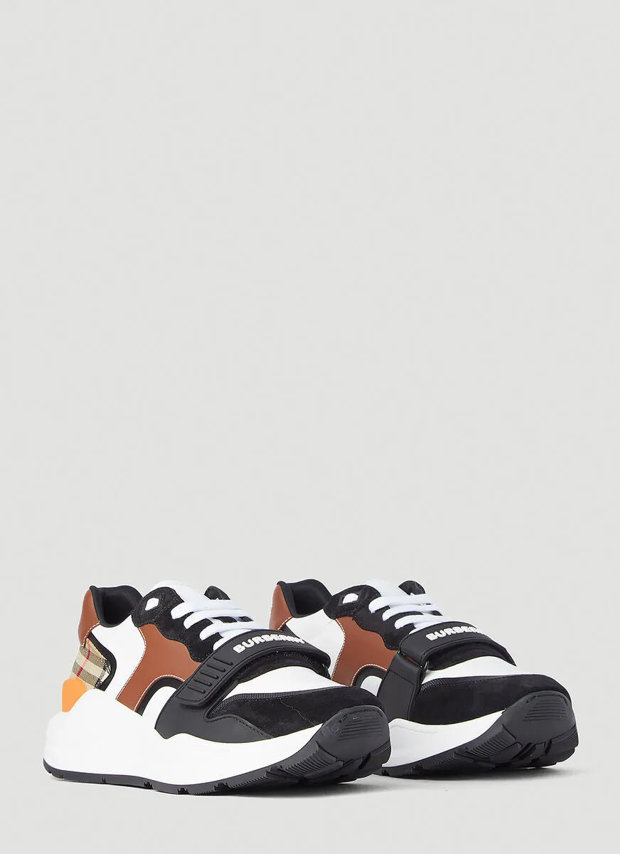Burberry Vintage Check Panelled Sneakers