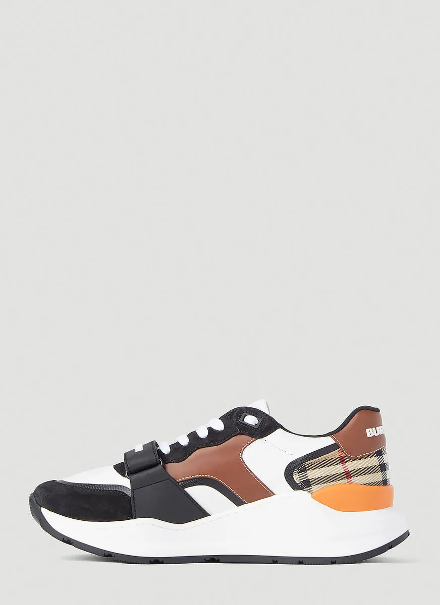 Burberry Vintage Check Panelled Sneakers