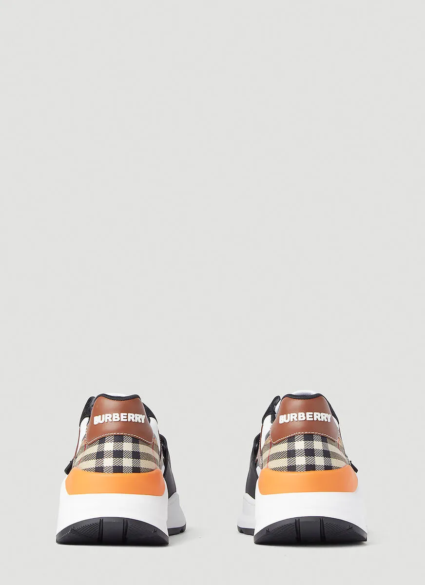 Burberry Vintage Check Panelled Sneakers