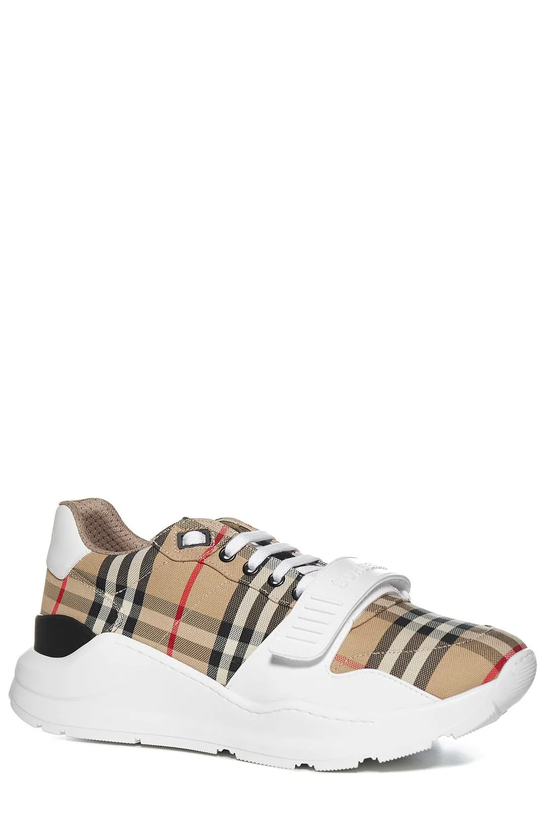 Burberry Vintage Checked Lace-Up Sneakers