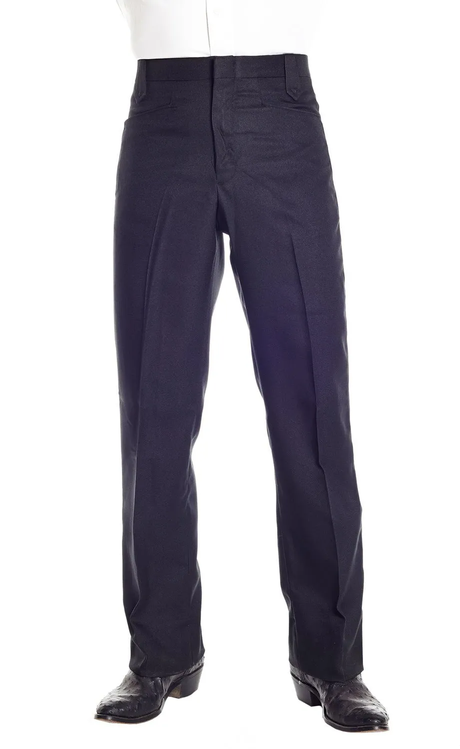 Circle S Mens Black Polyester Ranch Dress Pants 32