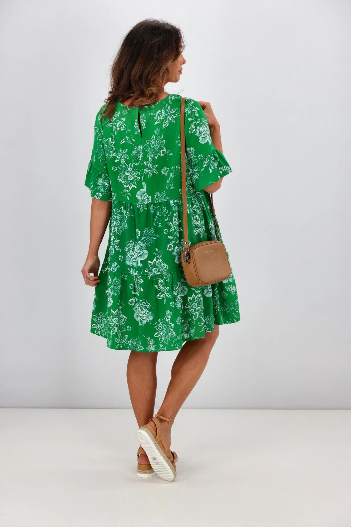 Dreamcatcher Kennedy Alicia Mini Dress Green