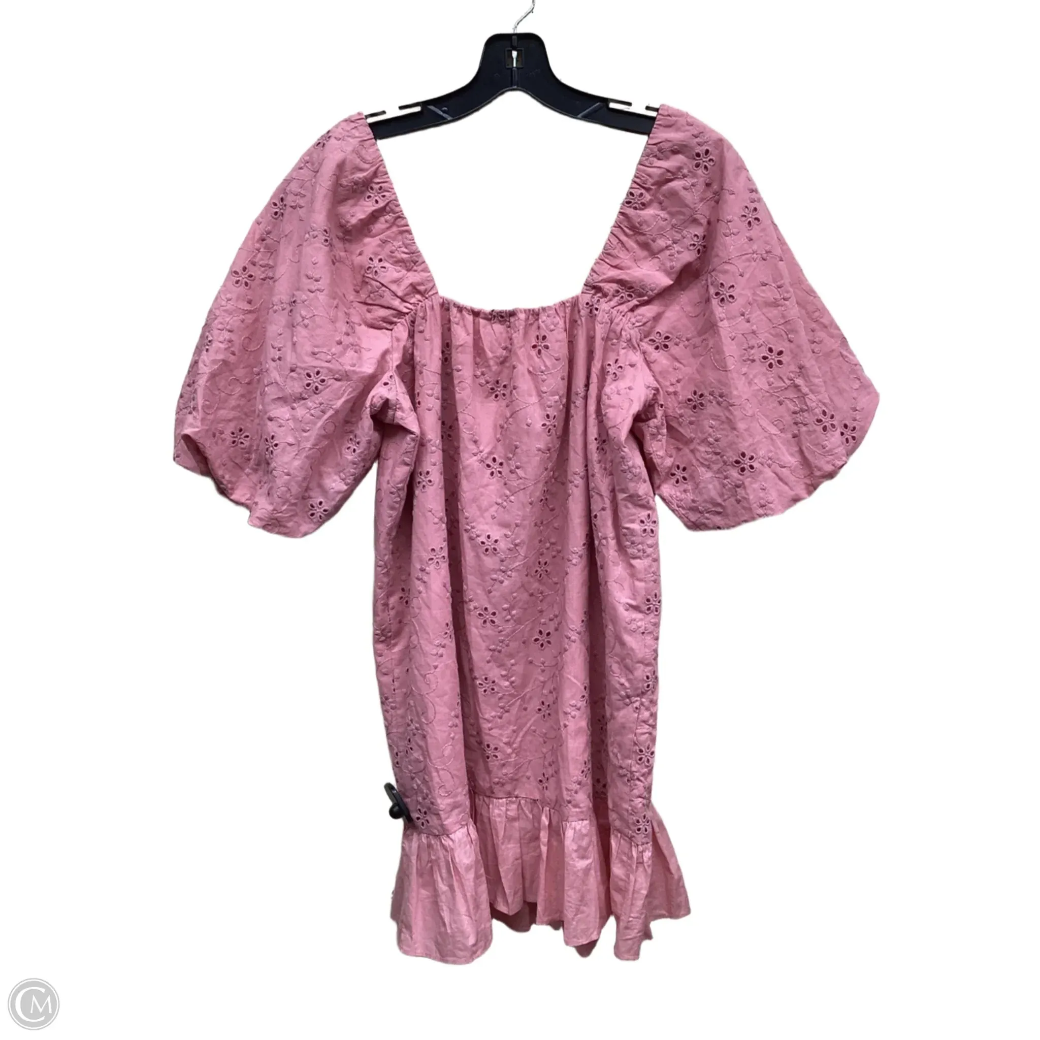 Dress Casual Short By Zara In Pink, Size: M