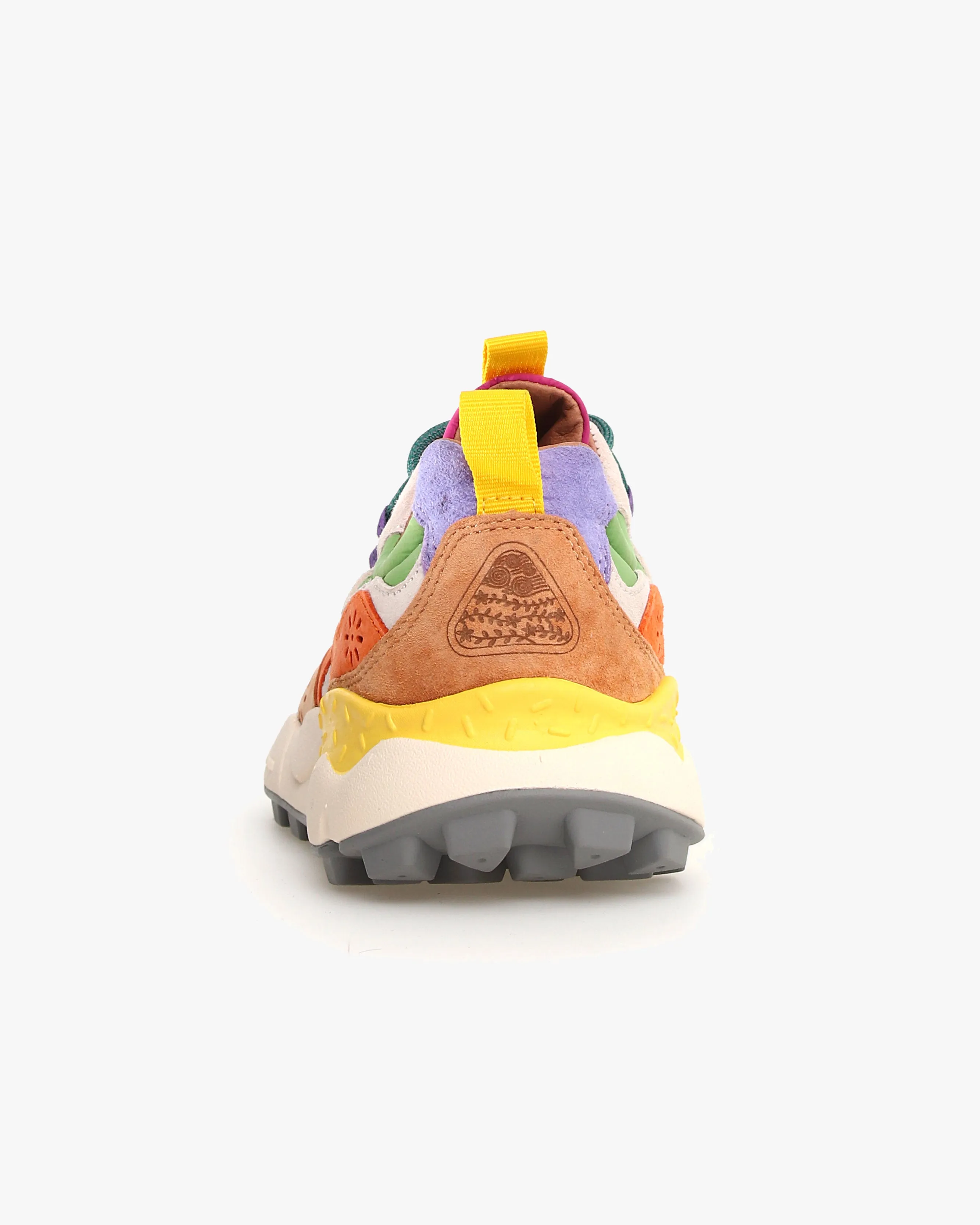 Flower Mountain Womens Yamano 3 Suede & Nylon - Orange / Fuchsia