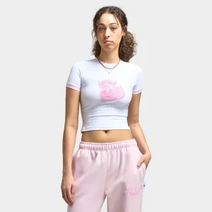 Hoodrich Women's Finesse Fitted Tee White / Festival Bloom