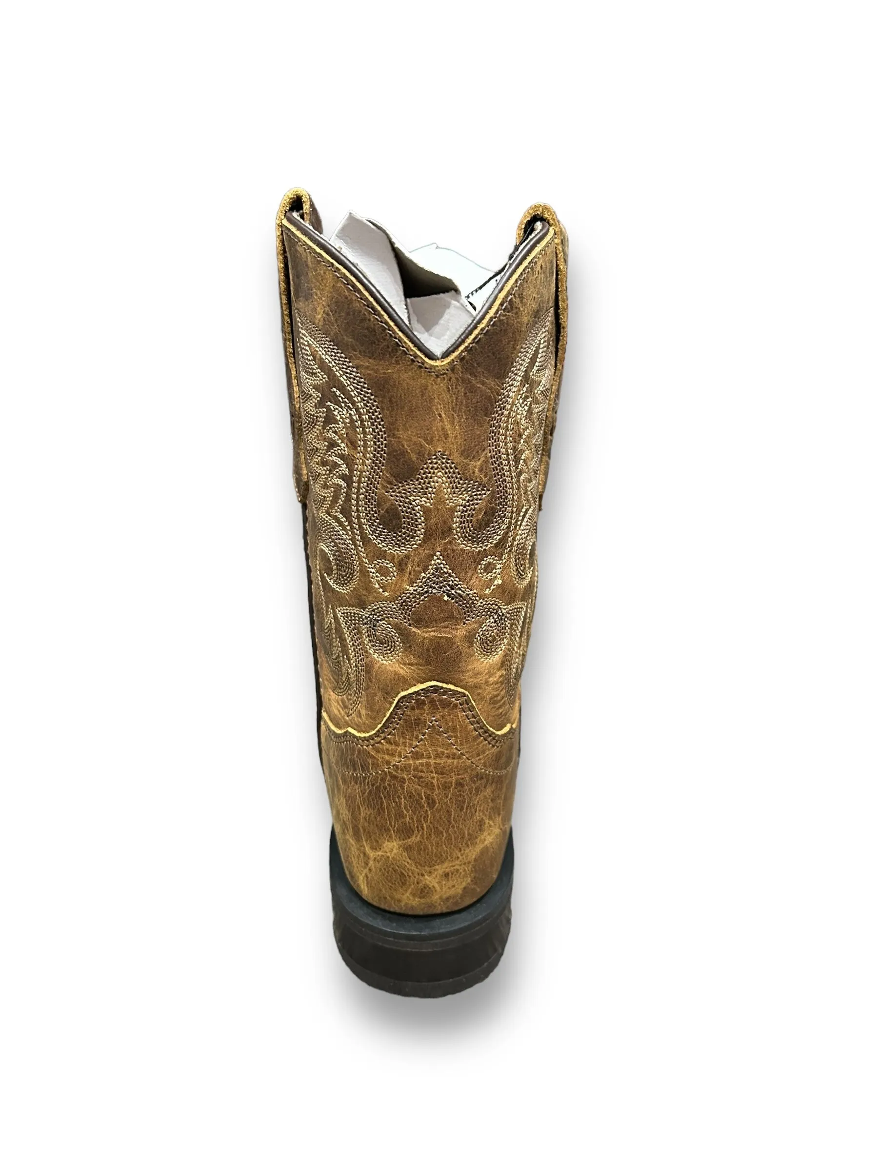 Jama Old West Children's & Youth Roper Boots in Brown BRC2010/BRY2010