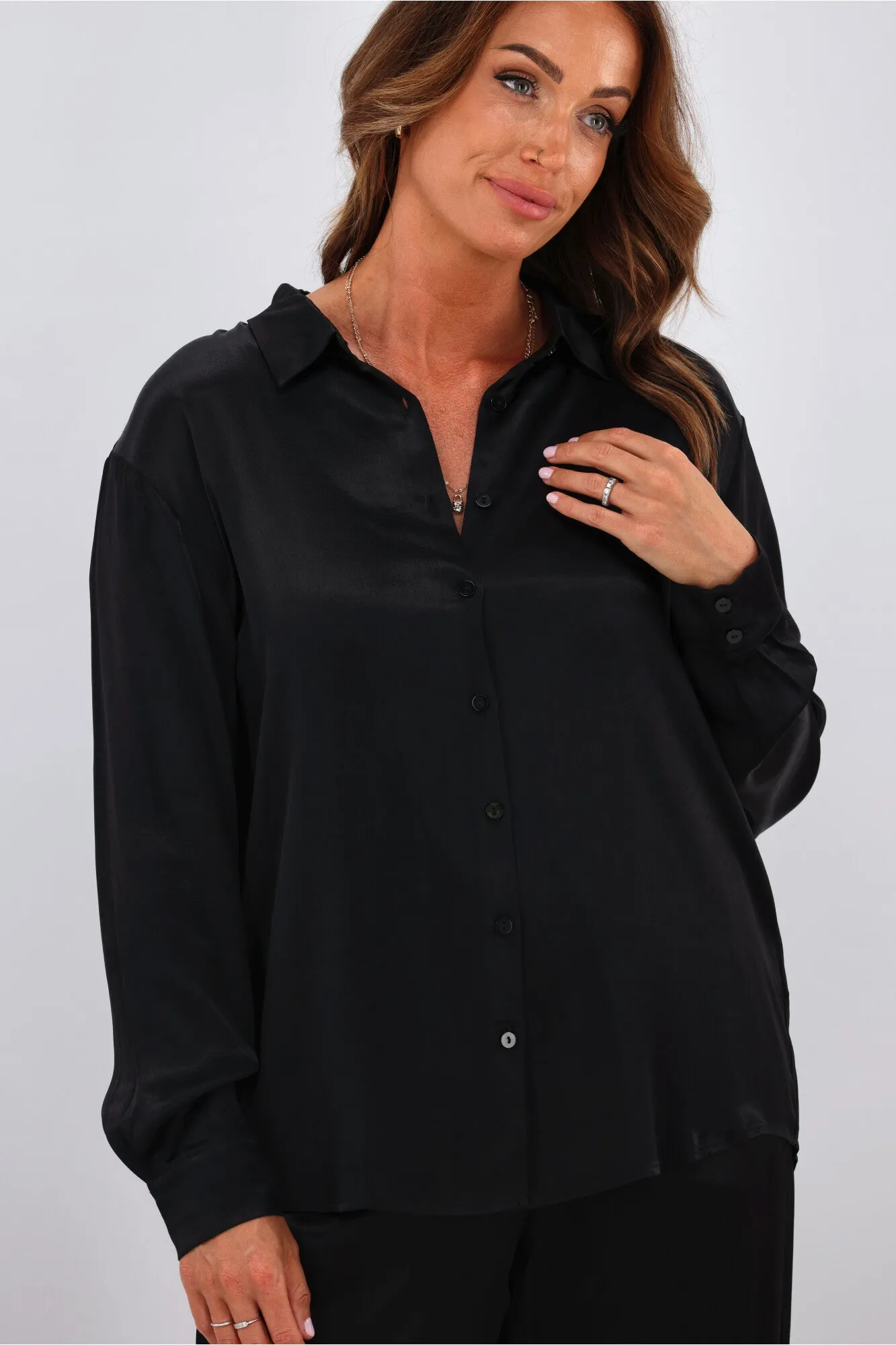 Jane James Halle Shirt Black