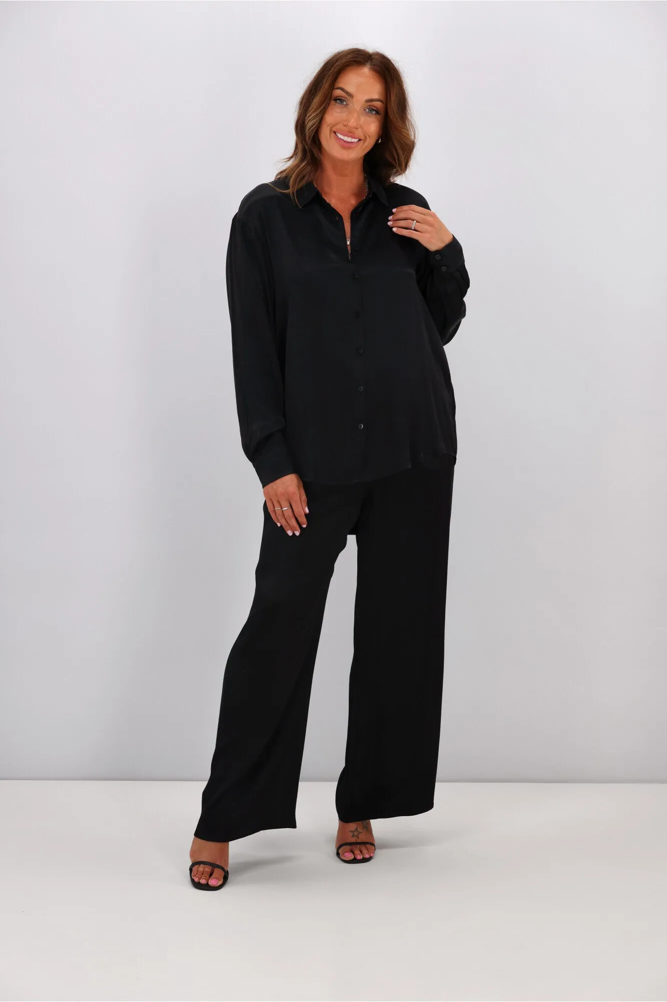 Jane James Halle Shirt Black