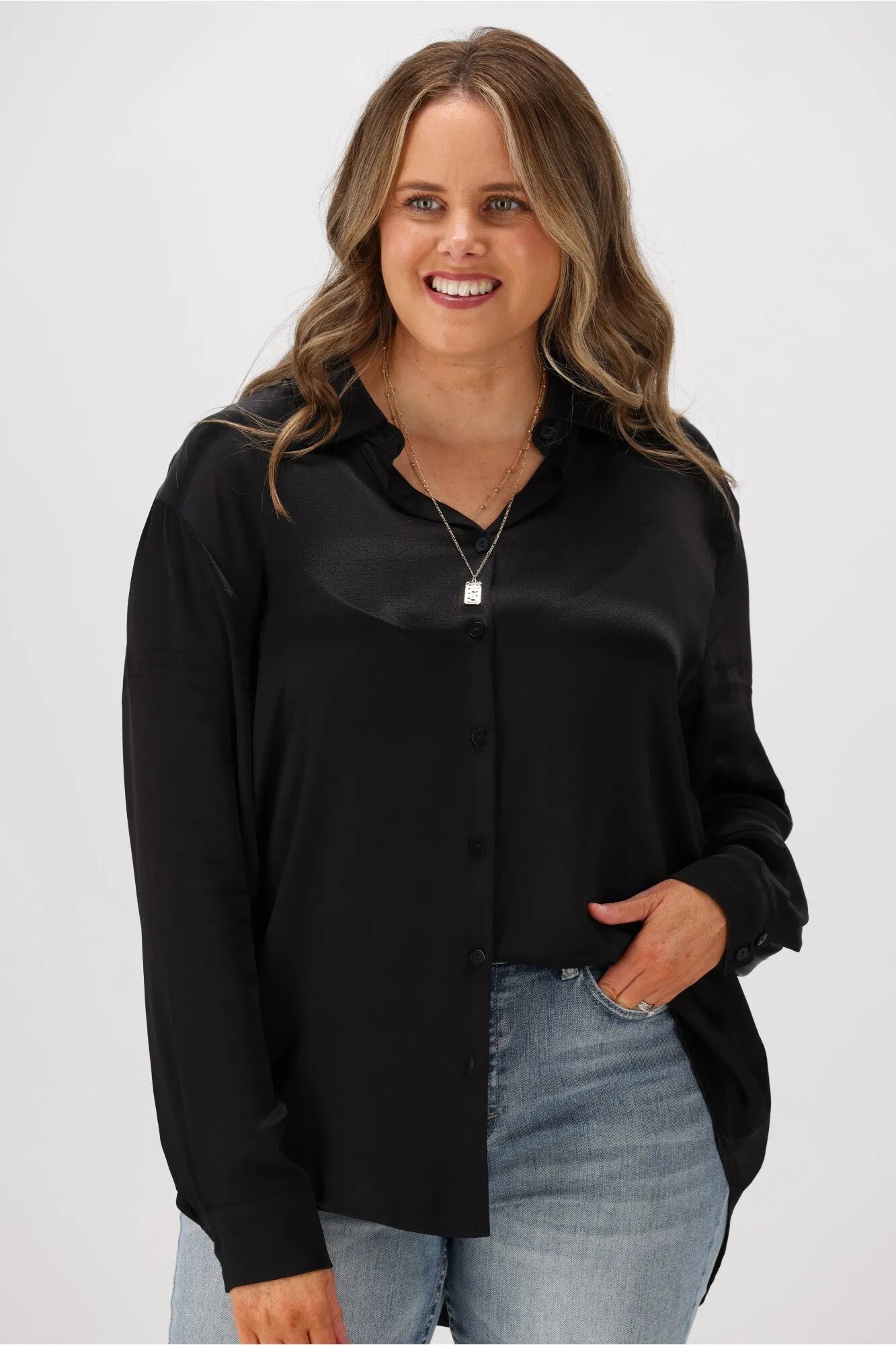 Jane James Halle Shirt Black