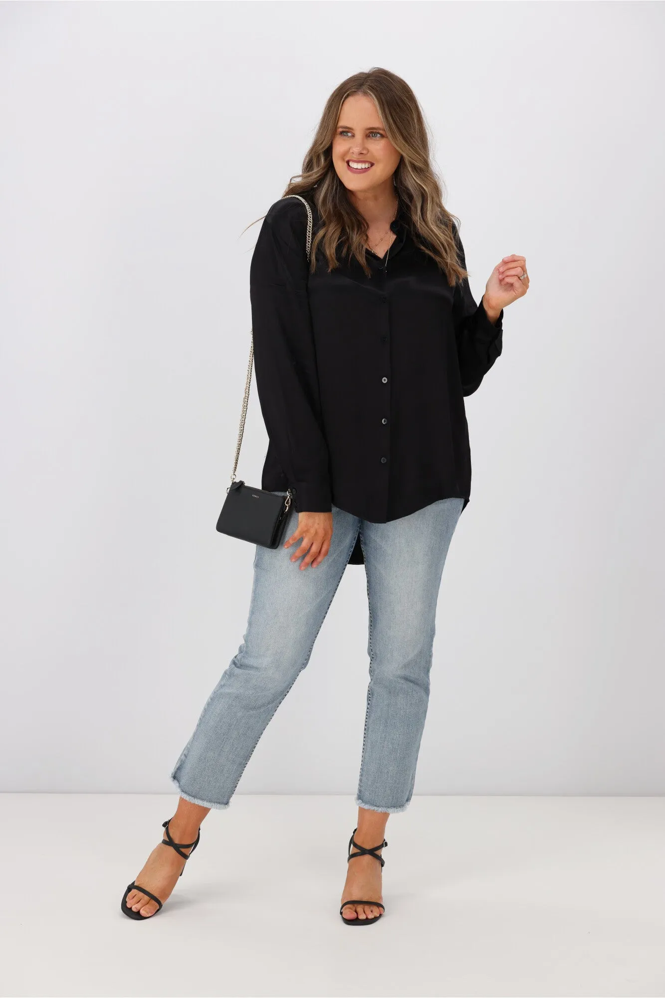 Jane James Halle Shirt Black