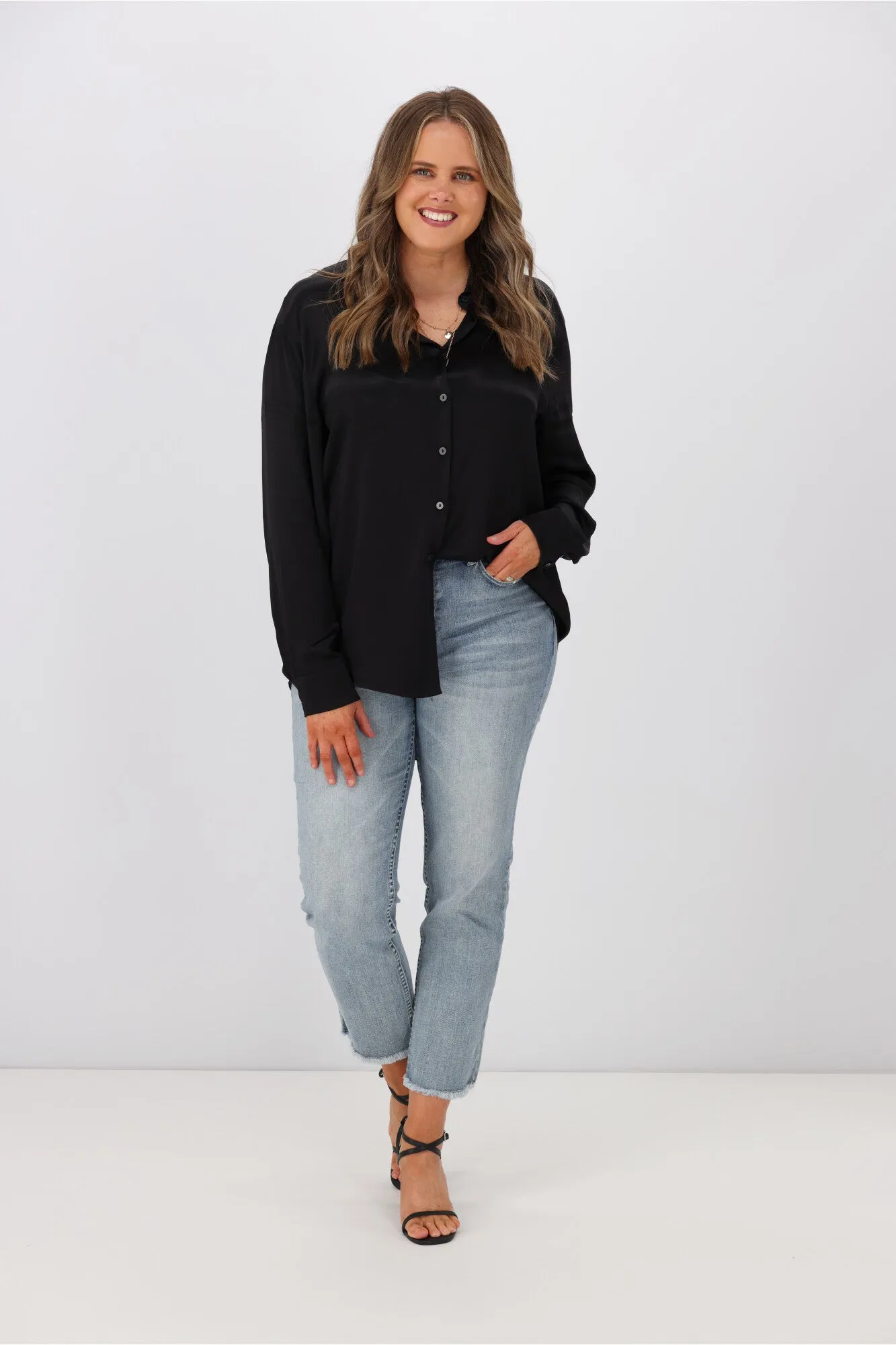 Jane James Halle Shirt Black