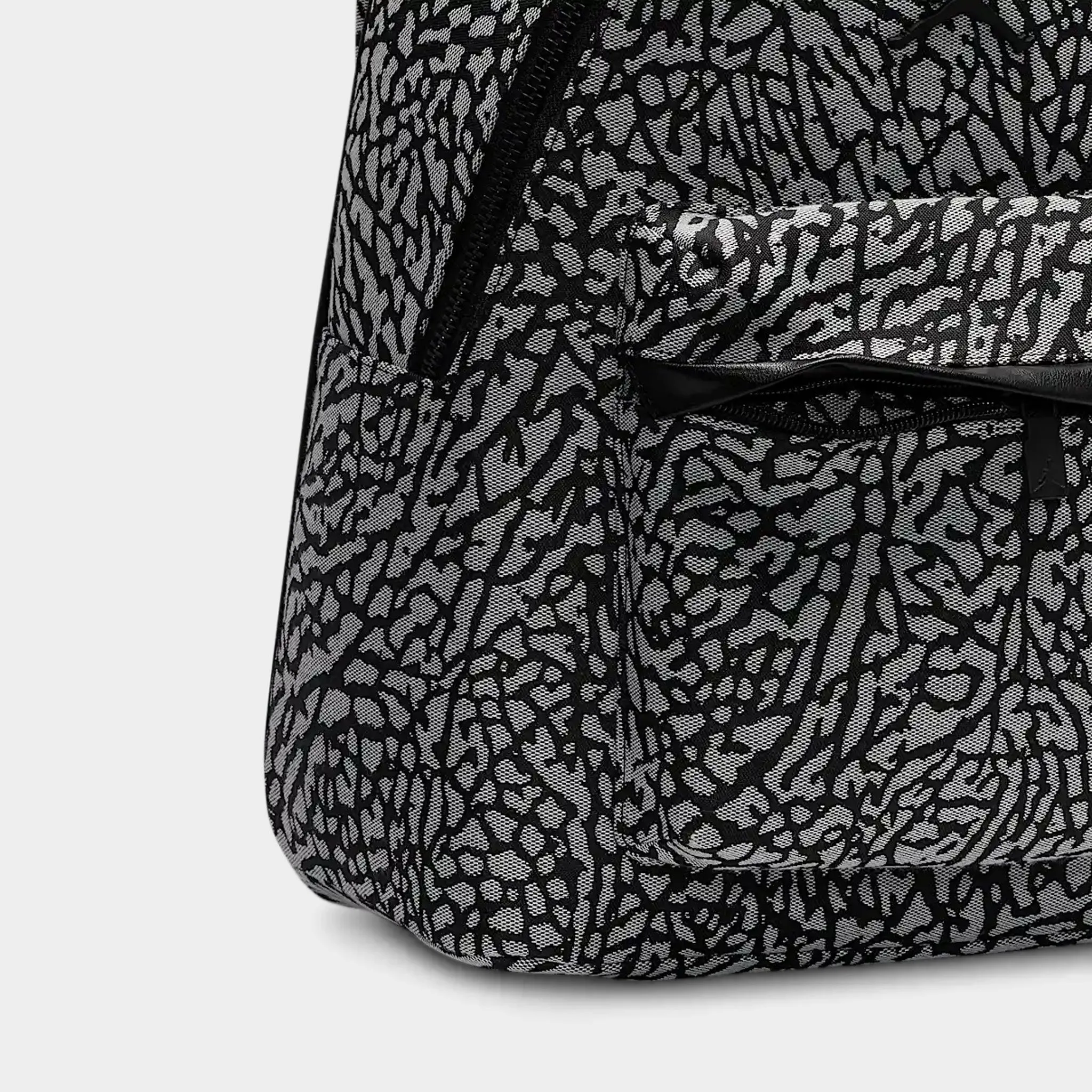 Jordan Icon Backpack Black / Elephant Print