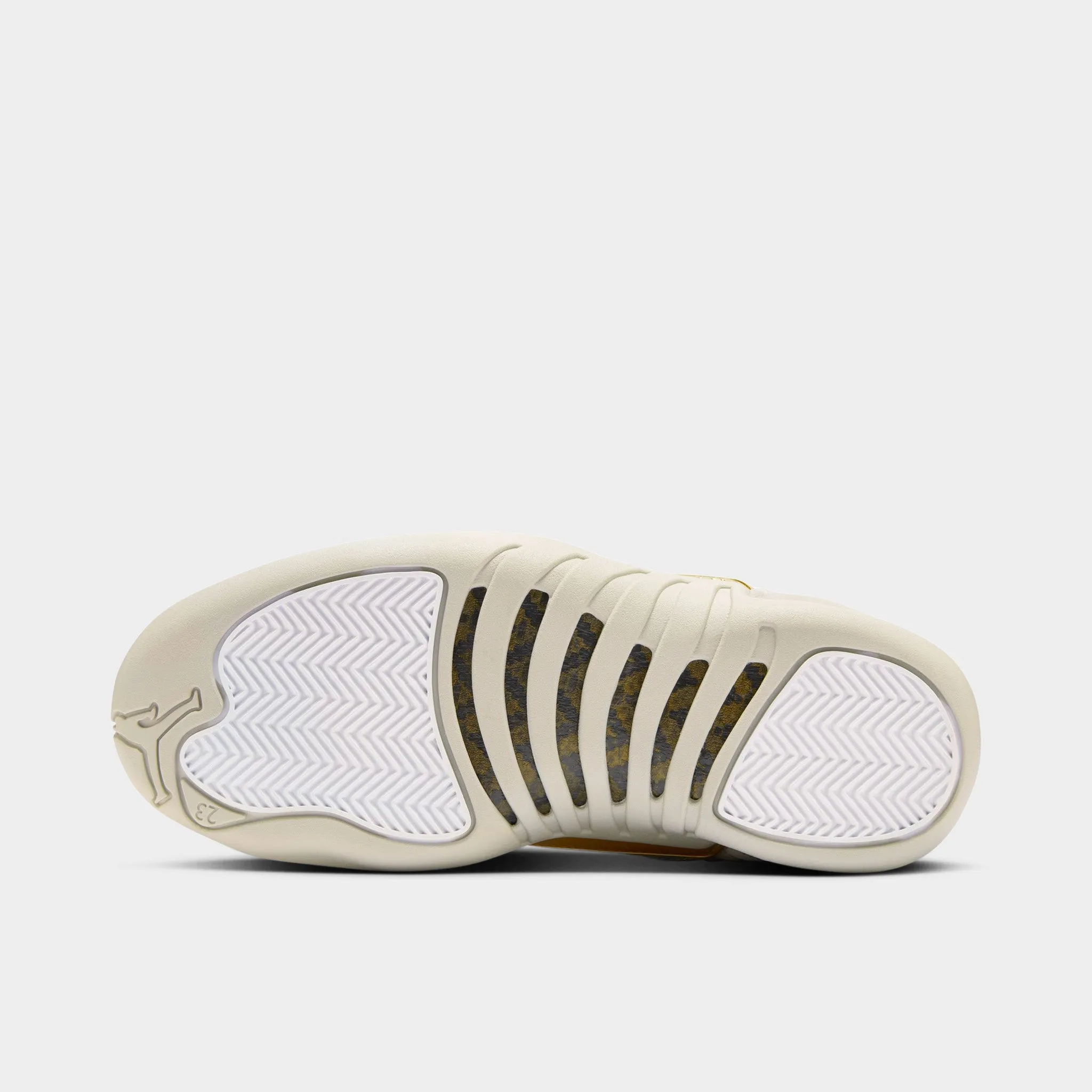 Jordan Women's 12 Retro Phantom / Metallic Gold - White