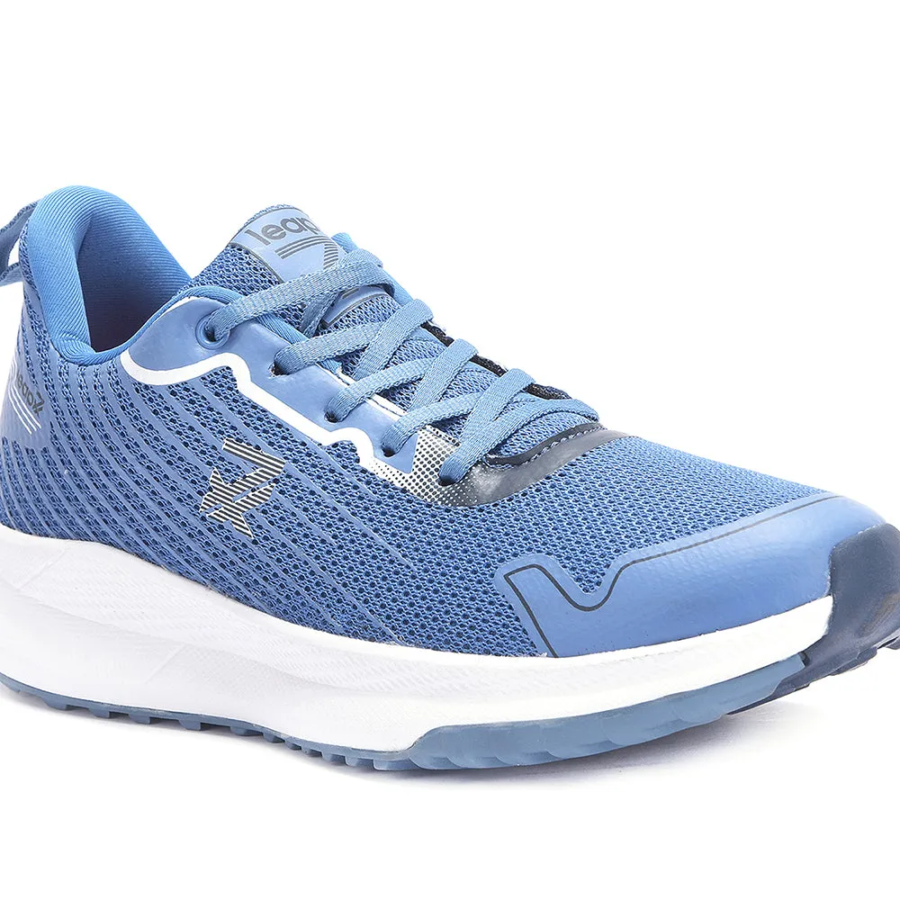Leap7x By Liberty Men RW-13 S.Blue Sports Lacing Shoes