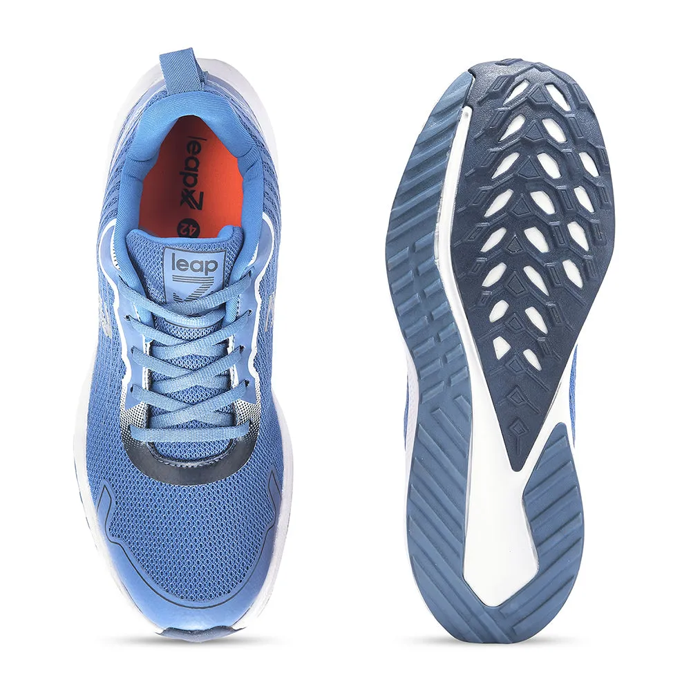 Leap7x By Liberty Men RW-13 S.Blue Sports Lacing Shoes