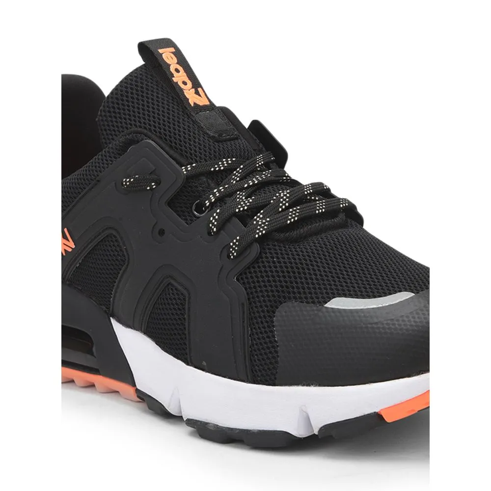 Leap7x Casual Black Lacing Shoes For Men Phillipe By Liberty