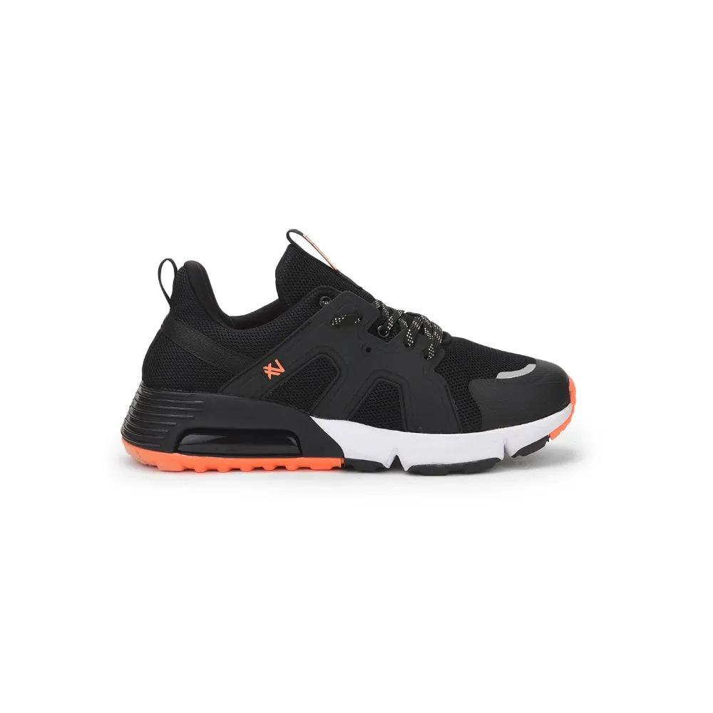 Leap7x Casual Black Lacing Shoes For Men Phillipe By Liberty