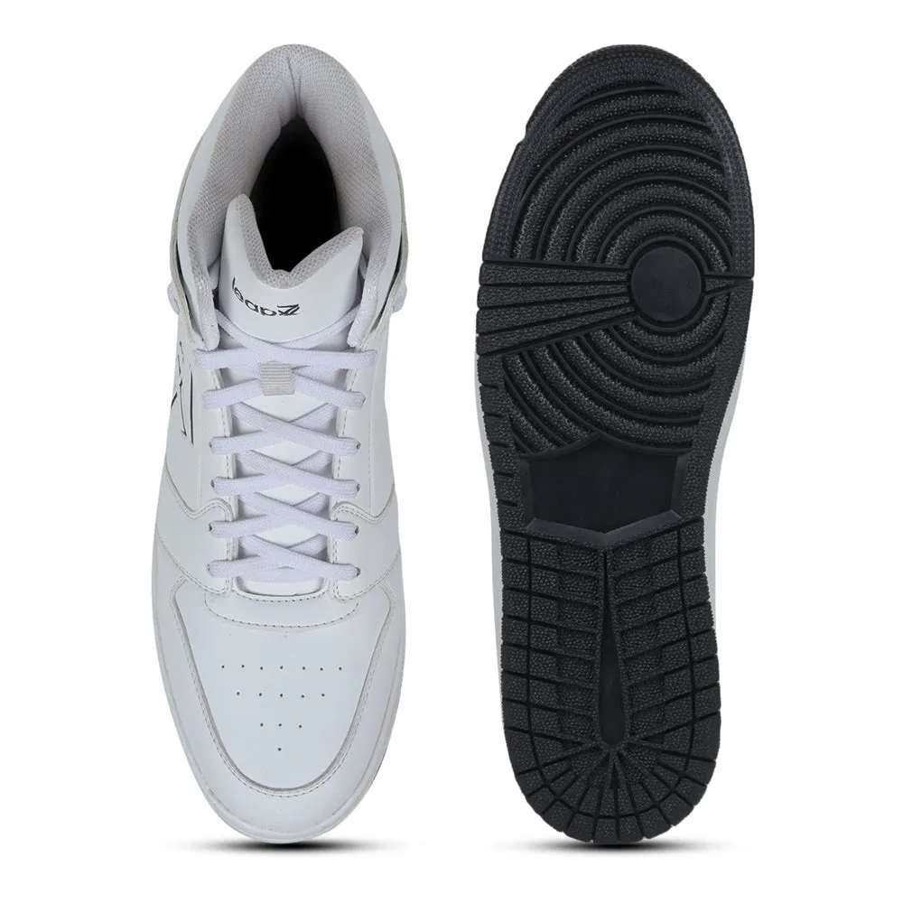 Leap7x Casual White Lacing Sneakers For Men JAXEN-2E By Liberty