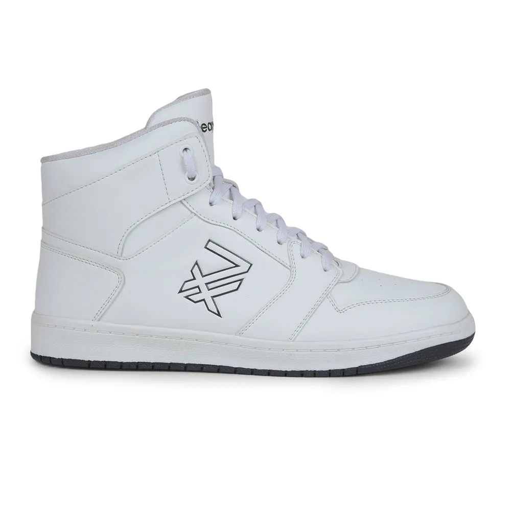 Leap7x Casual White Lacing Sneakers For Men JAXEN-2E By Liberty