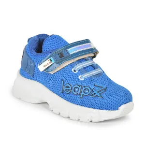 Leap7x Non Lacing Casual Shoes For Kids (R.Blue) JEEVA-08 By Liberty