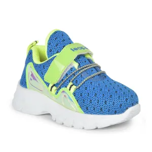 Leap7x Non Lacing Casual Shoes For Kids (R.Blue) JEEVA-09 By Liberty