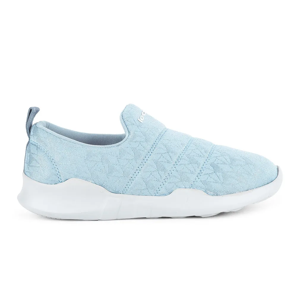 Leap7x Sky Blue Non Lacing Casual Shoes For Women AVILA-96 By Liberty