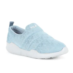 Leap7x Sky Blue Non Lacing Casual Shoes For Women AVILA-96 By Liberty