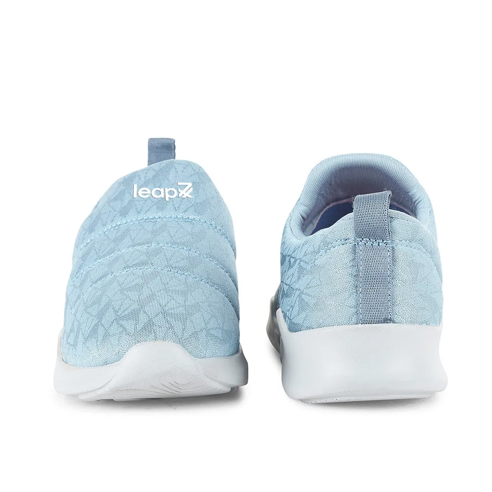 Leap7x Sky Blue Non Lacing Casual Shoes For Women AVILA-96 By Liberty
