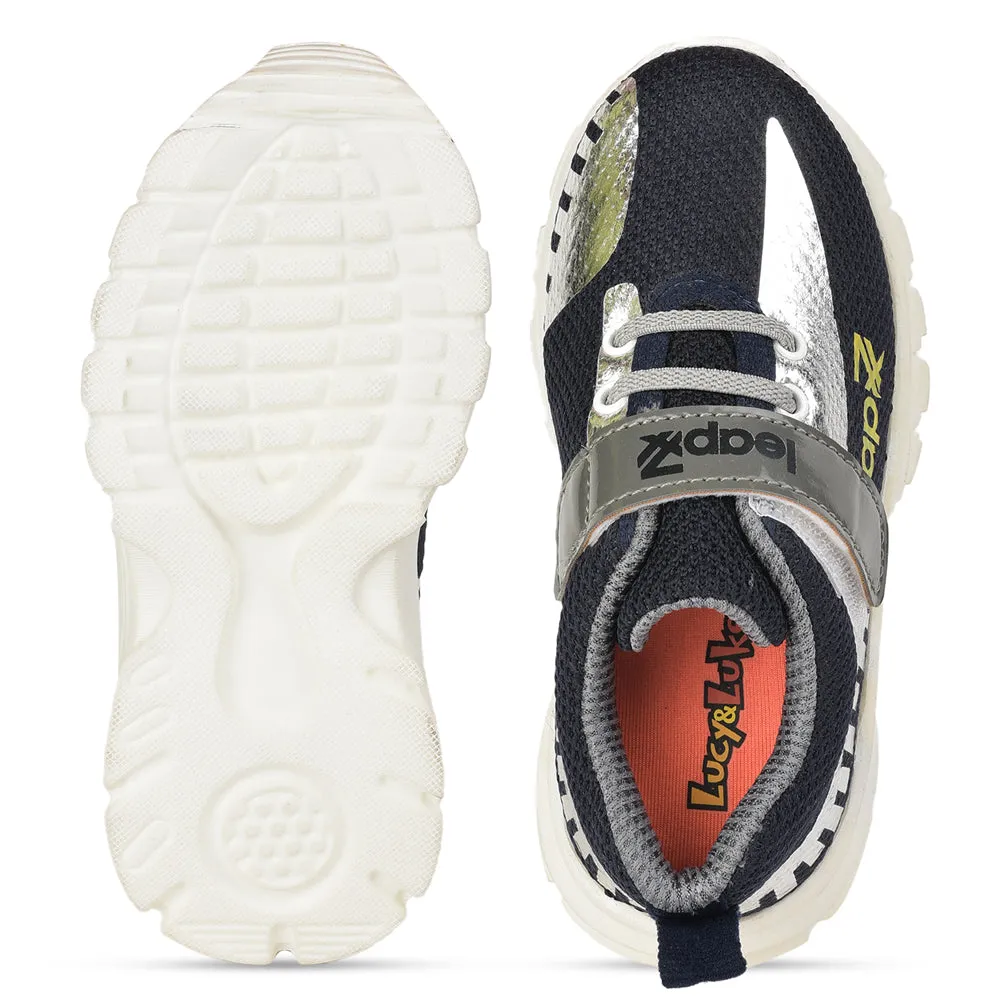 Leap7x Slip-on Casual Shoes For Kids (GREY) JEEVA-11 By Liberty