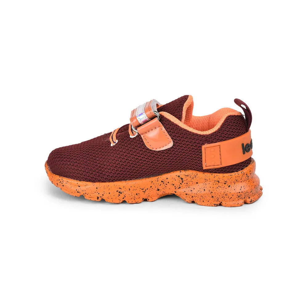 Leap7x Slip-on Casual Shoes For Kids (MAROON) JEEVA-08 By Liberty