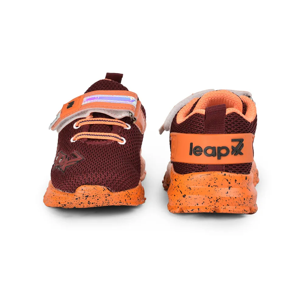 Leap7x Slip-on Casual Shoes For Kids (MAROON) JEEVA-08 By Liberty