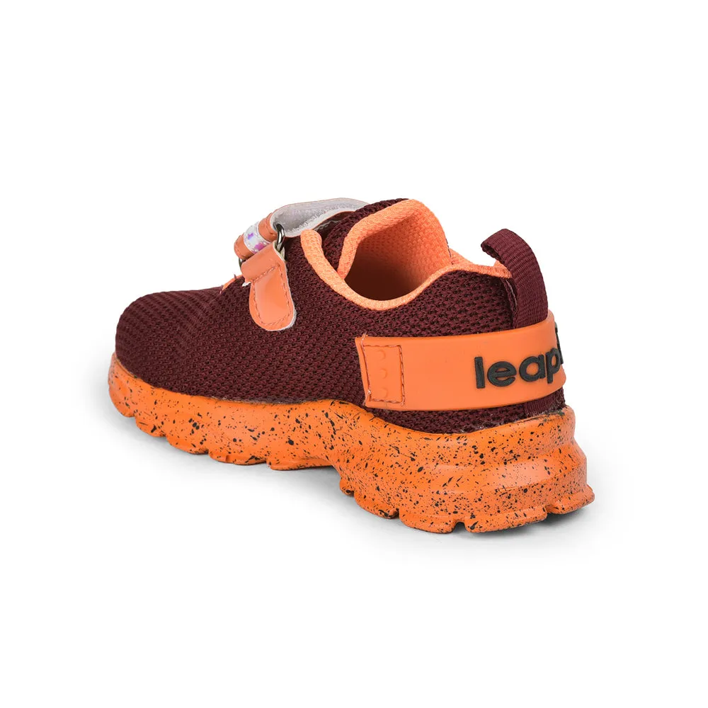 Leap7x Slip-on Casual Shoes For Kids (MAROON) JEEVA-08 By Liberty