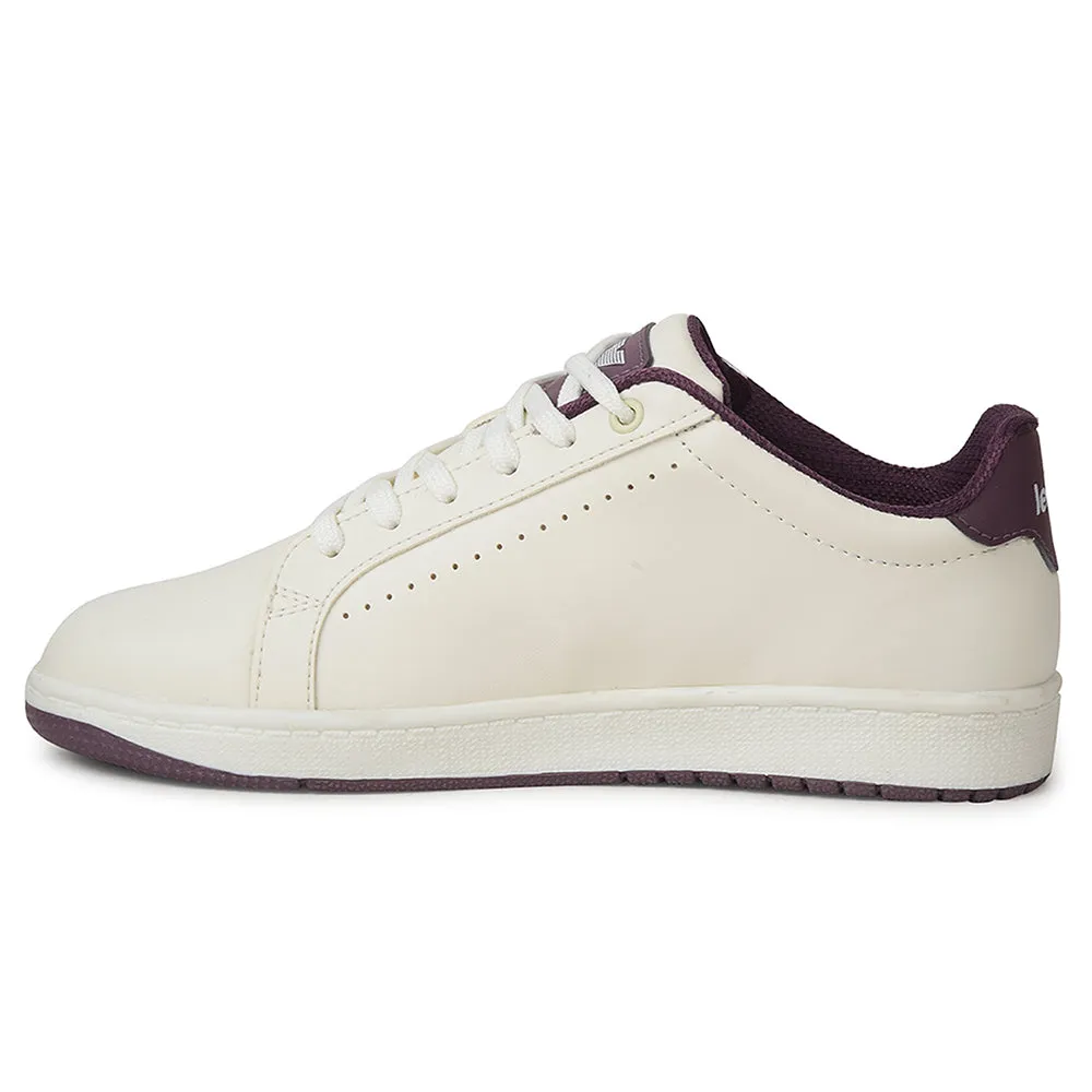 Leap7x White Casual Lacing Sneakers For Women ALLURE-1 By Liberty
